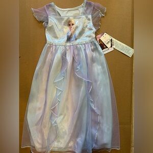 Disney Frozen Dress with Blue and Purple Accents